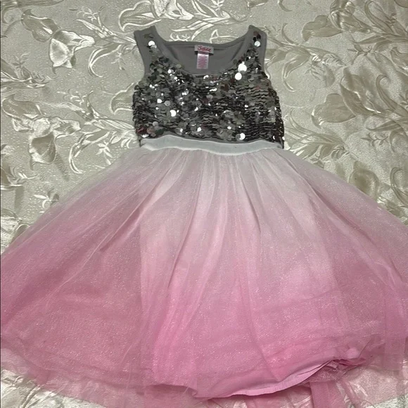 justice sequin dress Lady Black Tie - Justice Gown - Strapless Beaded Dress With Overskirt